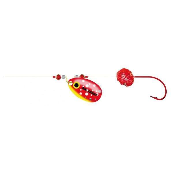 Cormoran Big Trout Trolling rig, silver red, 150cm, DM 0.2mm, 2 pcs