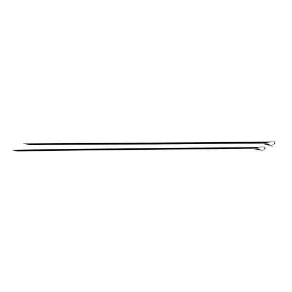 CORMORAN Extra Strong Bait Needle, with rigid lid , 20cm, steel-gray, 83-10005