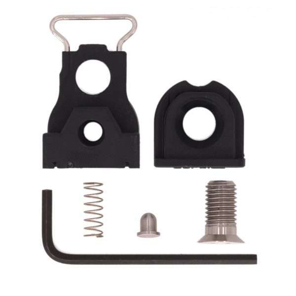DELKIM D-LokTM , Quick Release System, black Complete Set (Shoe and Foot)