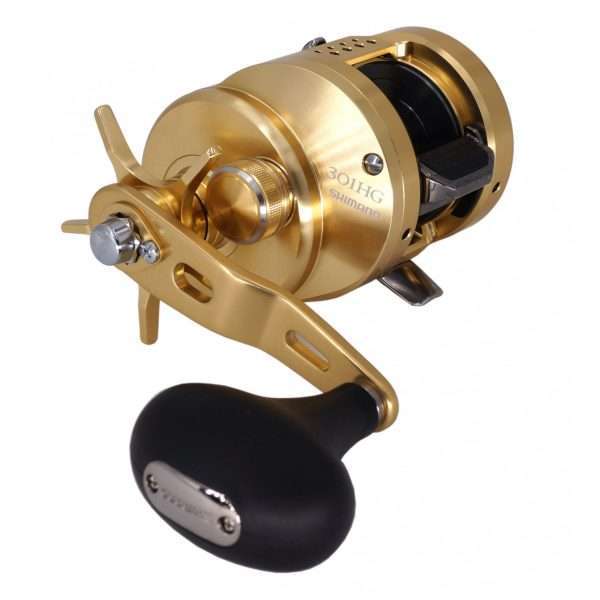 SHIMANO Ocea Conquest HG, left hand, Baitcast Fishing Reel, Star Drag 301
