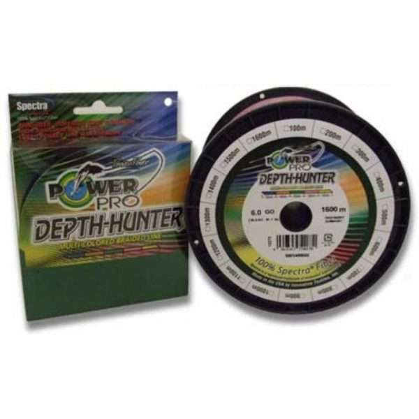 Power Pro Depth-Hunter Multi Colour 300m 0,13mm, 8kg / 18lbs