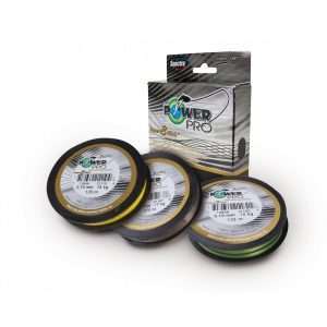 PowerPro Super 8 Slick 275m, green – round braided fishing line 0,36mm, 30kg / 66lbs