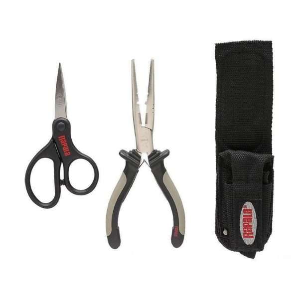 RAPALA Fishing set, Pliers and scissors, black, RAPRTC6SPLS