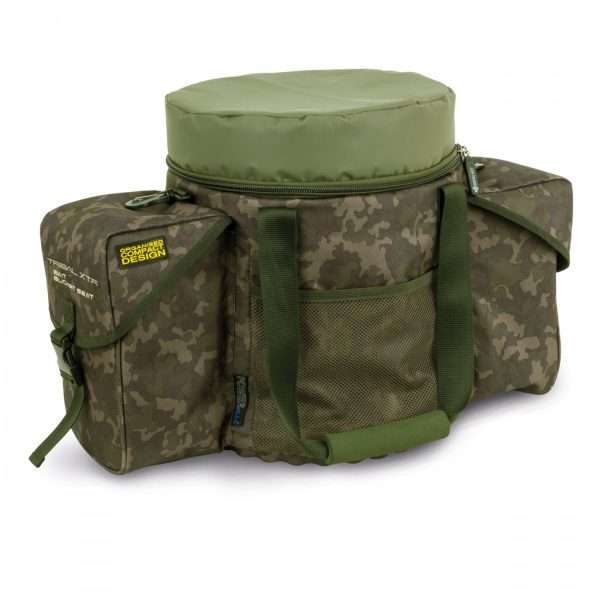 Shimano Tribal XTR Bait Bucket Seat, 54cmx30cmx39cm, Accessory bag, Bait bucket bag