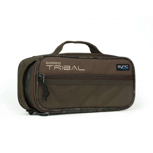 SHIMANO Tribal Sync Gear, Hookbait Case, Fishing tackle bag, 27x12,5x10cm, SHTSC08