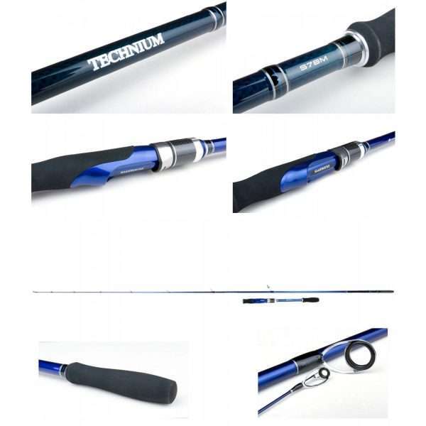 Shimano Technium Spinning, 2 parts, Spinning rod 2,18 m / 14 - 42g