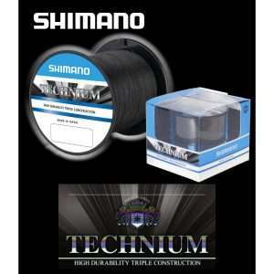 Shimano Technium line, dark grey, monofil line 0,20mm, 3,80kg / 8,40lbs, 2480m