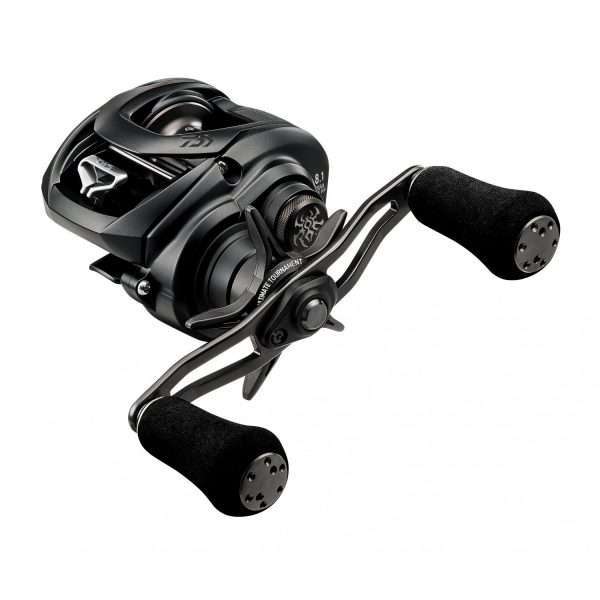 DAIWA Tatula Elite P-F, Linkshand, Baitcast Angelrolle, Sternbremse 103HXL