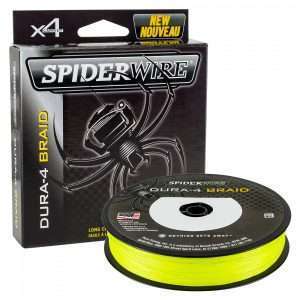 SPIDERWIRE Dura, 150m, yellow, braided fishing line 0.35mm / 35kg / 77.16lbs