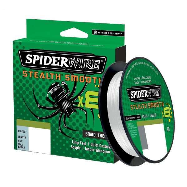 SPIDERWIRE Spider Wire Stealth Smooth, 300m, braided fishing line 0.13mm / 11.2kg / 24.69lbs