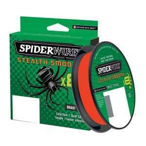 SPIDERWIRE Spiderwire Stealth Smooth, 150m, red, braided fishing line 0.15mm / 16.5kg / 36.38lbs