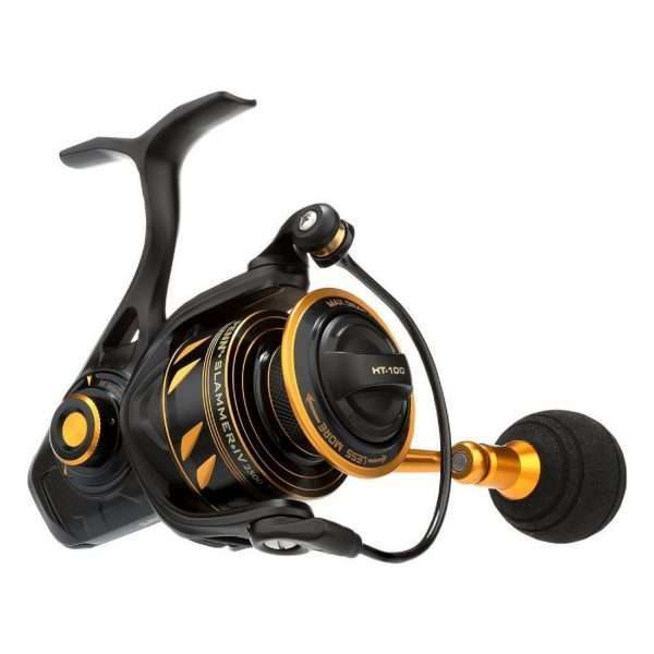 PENN Slammer IV, left and right hand, Spinning Fishing Reel, Front Drag 2500