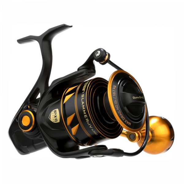 PENN Slammer IV, left and right hand, Spinning Fishing Reel, Front Drag 8500 HS
