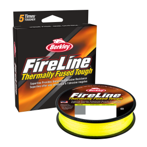BERKLEY Fireline Fused Original, 300m, 0,2mm, 13.9 – 30,64lbs, yellow, braided fishing line, 1553708