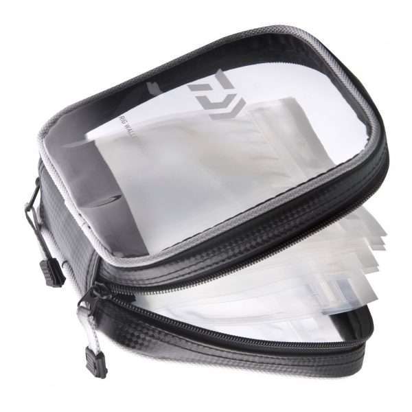 Daiwa Rig Pouch, leader bag, black, 5x16x17cm