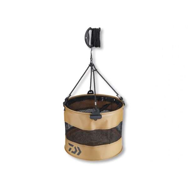 DAIWA EVA Bait Fishing Bucket, Foldable , 36x30cm, 15809-110