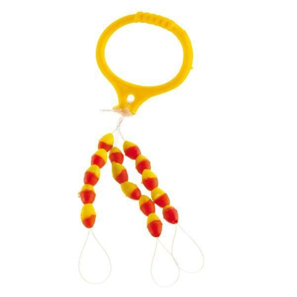 CORMORAN silicone stopper, red-yellow Size: M