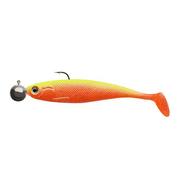 CORMORAN Action Fin Shad RTF, Soft Plastic Lure 10cm / UV herring
