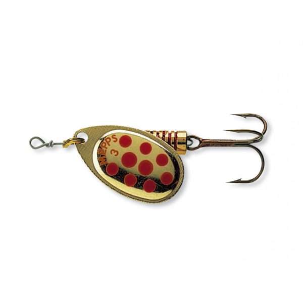 Spinner - Mepps Aglia gold-red Sz.2 - 4,50g