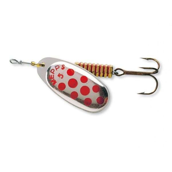 Spinner - Mepps Comet Decorée silver-red Sz.2 - 4,50g