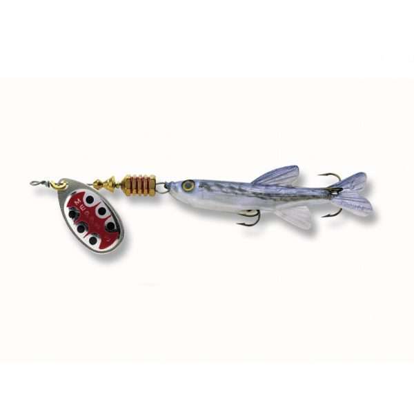 Spinner - Mepps Aglia TW with fish silver Sz.2 - 6,50g