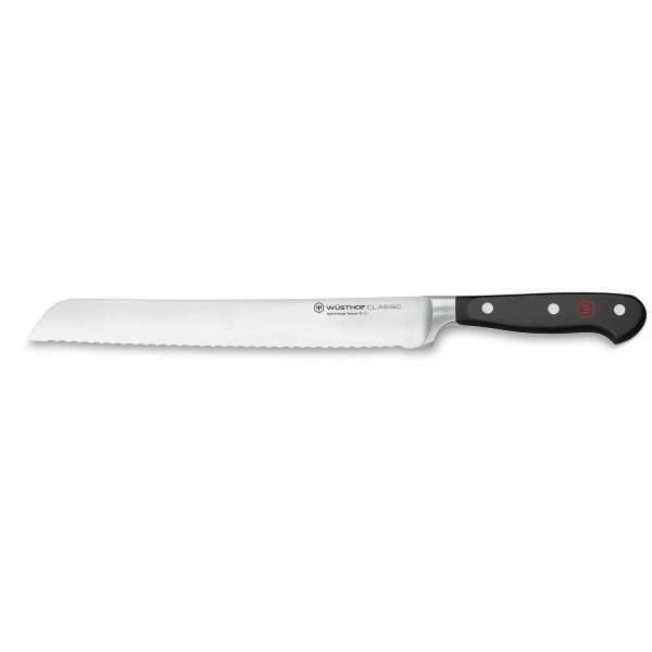 WÜSTHOF Classic, black, Bread Knife 23cm
