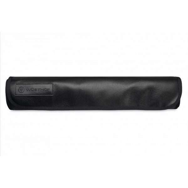 WÜSTHOF Roll-Up Bag, Blade length: 43cm, black, for Kitchen Knives Velcro Fastener