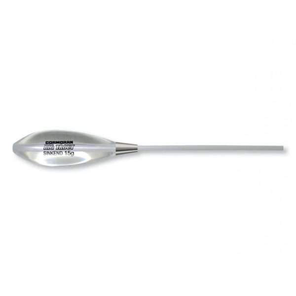 CORMORAN BIG TROUT, Sbirolino, transparent, sinking Weight: 25 g