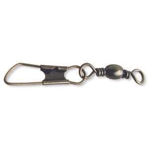 CORMORAN POWER swivel with Easy Snap” burnished, silver” Size: 10