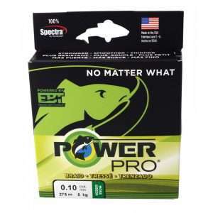 POWERPRO Classic, 135m, 0,06mm, 3kg – 6,61lbs, moss green, Braided Fishing Line, PPBI13506MG