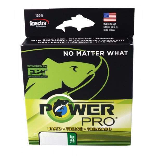 POWERPRO Classic, 275m, 0,36mm, 30kg - 66lbs, moss green, Braided Fishing Line, PPBI27536MG