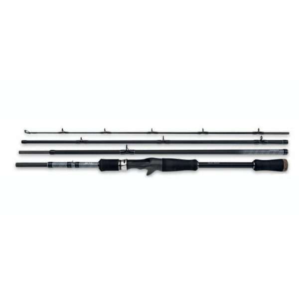 SHIMANO S.T.C. Baitcast, 4 parts, Travel Fishing Rod 2.29m / 56g - 140g