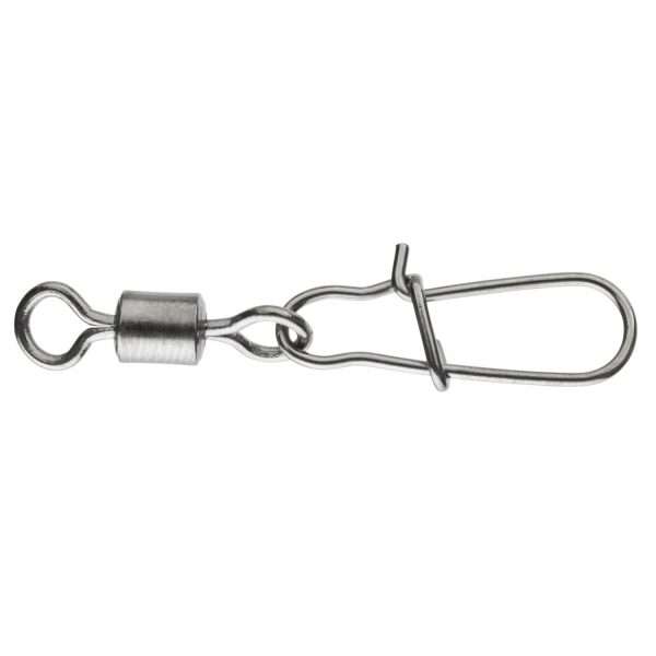 DAIWA Fast Lock Swivel, 10 pc, Carabiner with swivel Size: 6 / Strength: 13.0kg